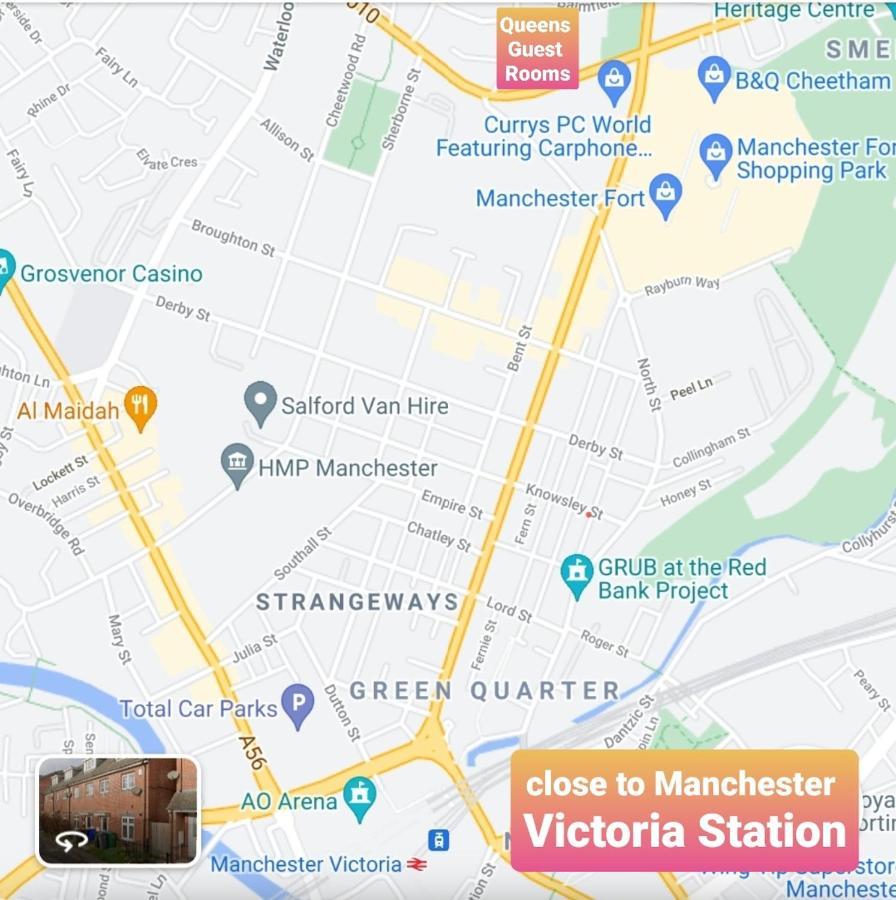 Queens Rooms, A Perfect Stay, Next To Shopping Parks And Central Manchester Luaran gambar